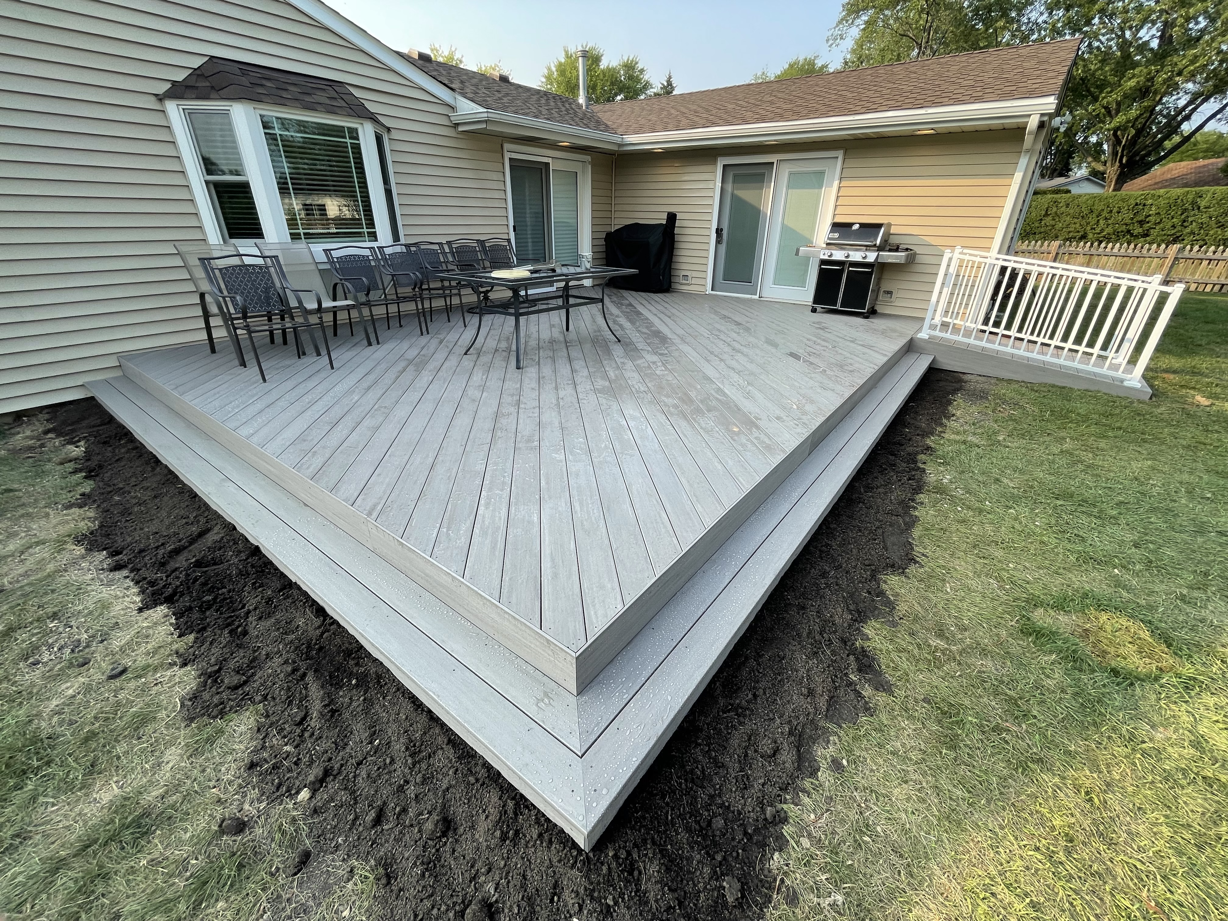 Low Deck with Wheelchair Ramp — build